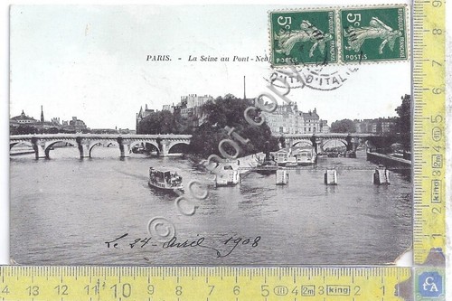 Cartolina - Postcard - Paris - Senna e Ponte - …