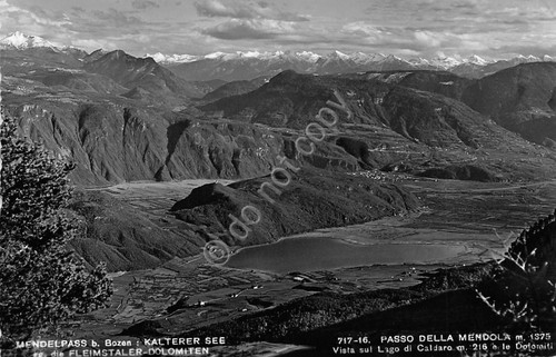 Cartolina - Postcard - Passo della Mendola - Lago di …