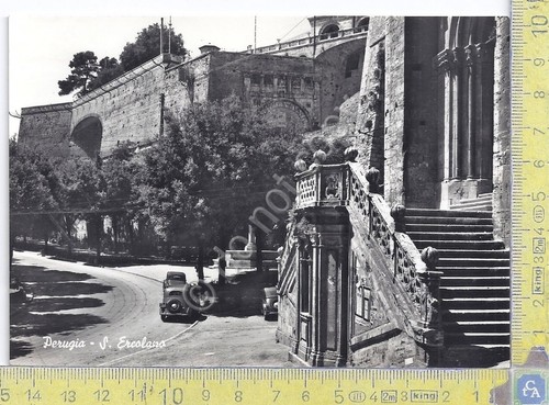 Cartolina - Postcard - Perugia - S. Ercolano - Auto …