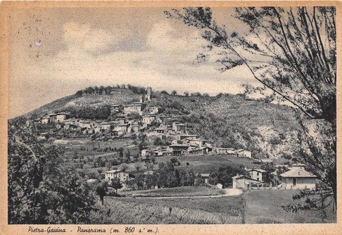 Cartolina - Postcard - Pietra Gavina - Panorama - 1941