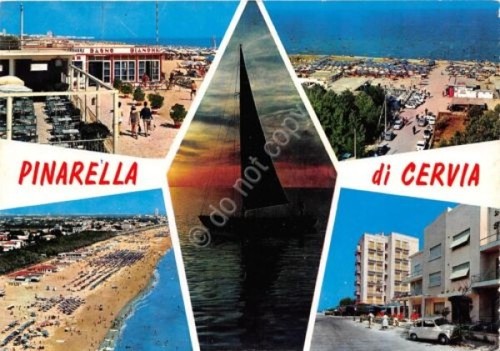 Cartolina - Postcard - Pinarella di Cervia - vedutine - …