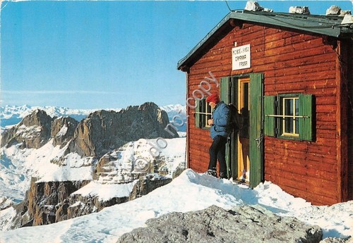 Cartolina - Postcard - Piz Boè - Capanna Fassa - …