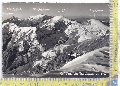 Cartolina - Postcard - Pizzo Tre Signri - 1957 (Como)