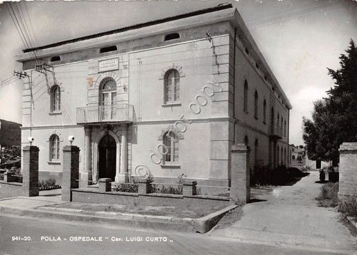 Cartolina - Postcard - Polla - Ospedale L. Curto - …