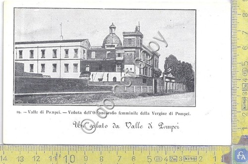 Cartolina - Postcard - Pompei - Orfanatrofio Femminile Vergine di …