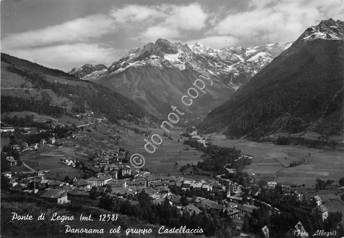 Cartolina - Postcard - Ponte di Legno - Panorama - …