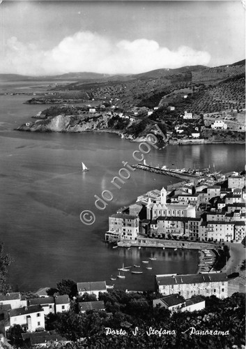 Cartolina - Postcard - Porto S. Stefano - Panorama - …