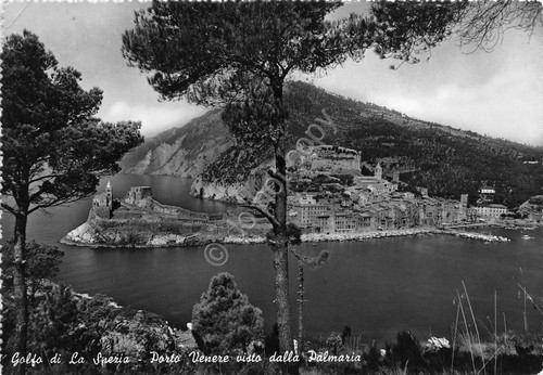 Cartolina - Postcard - Porto Venere - panorama da Palmaria …