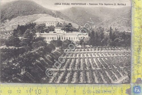 Cartolina - Postcard - Portoferraio - Panorama Villa Napoleone - …