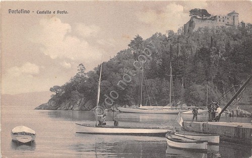 Cartolina - Postcard - Portofino - Castello - Porto - …