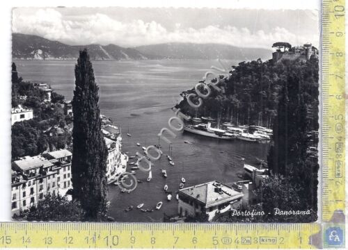 Cartolina - Postcard - Portofino - Panorama - barche - …