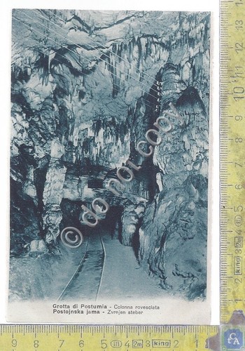 Cartolina - Postcard - Postumia - Grotta - anni '20?