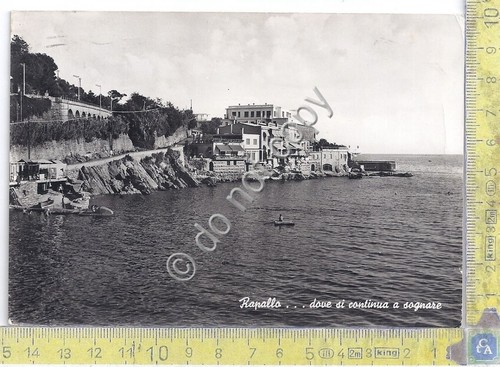 Cartolina - Postcard - Rapallo - Dal mare - anni …