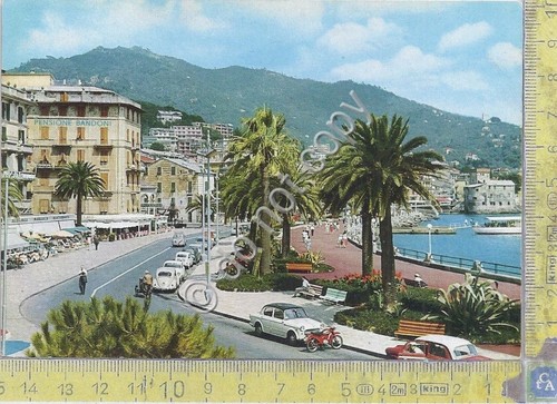 Cartolina - Postcard - Rapallo - Lungomare - Pensione Bandoni …