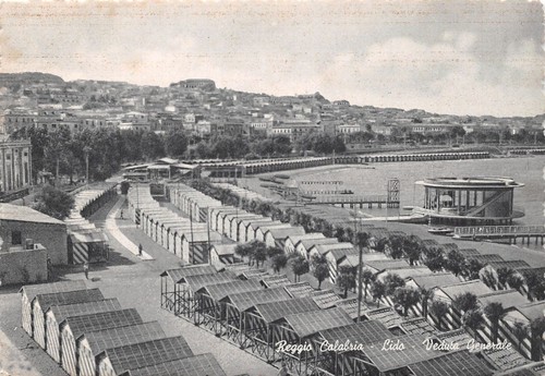 Cartolina - Postcard - Reggio Calabria - Lido - veduta …