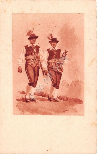 Cartolina - Postcard - Renon - Costumi Tradizionali - Folclore …