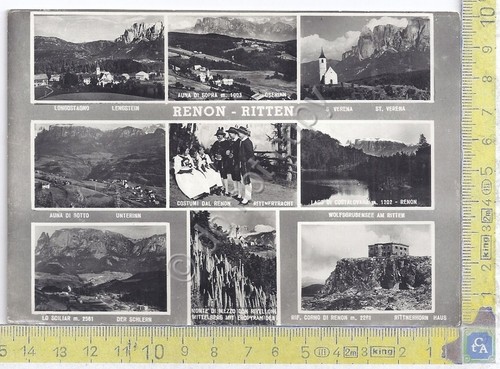Cartolina - Postcard - Renon - Ritten - Multivisione - …