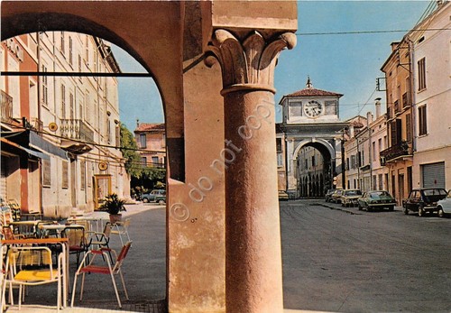 Cartolina - Postcard - Revere - Piazza Grazioli - 1983