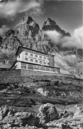 Cartolina - Postcard - Rifugio Auronzo - Tre cime di …