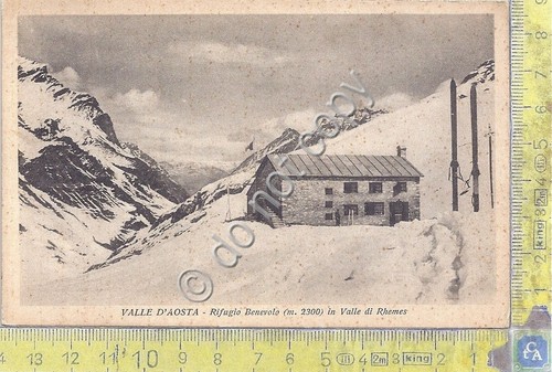 Cartolina - Postcard - Rifugio Benevolo - Valle di Rhemes …