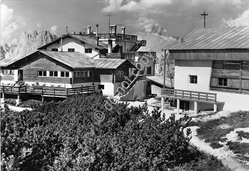 Cartolina - Postcard - Rifugio Funivia Faloria - - Timbro …