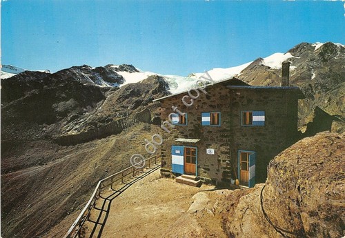 Cartolina - Postcard - Rifugio Larcher al Cevedale - Timbro …