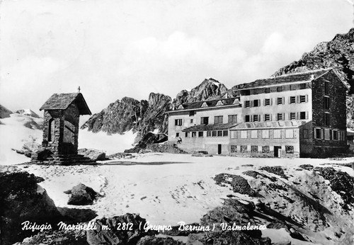 Cartolina - Postcard - Rifugio Marinelli - Valmalenco - 1960