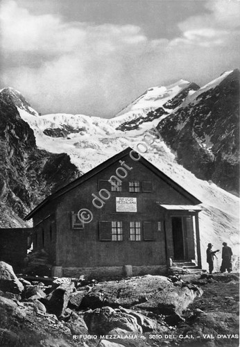 Cartolina - Postcard - Rifugio Mezzalama - Val D'Ayas - …