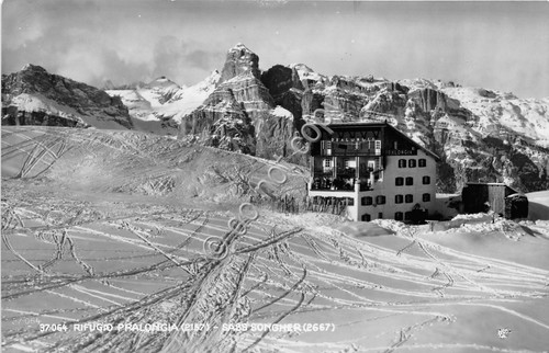 Cartolina - Postcard - Rifugio Pralongia - Sass Songher - …