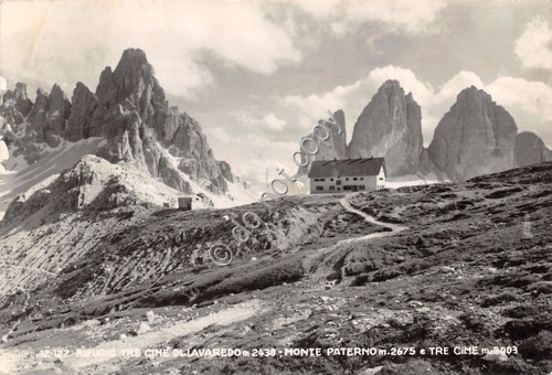 Cartolina - Postcard - Rifugio Tre Cime di Lavaredo - …
