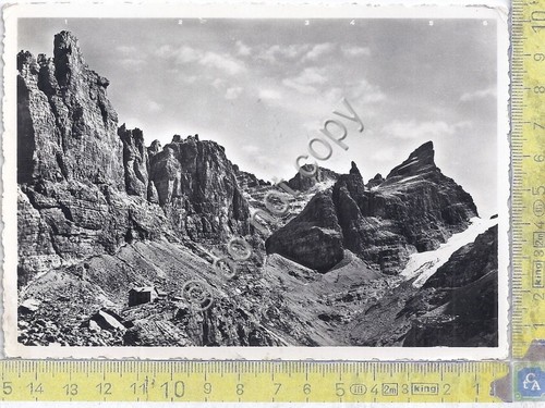 Cartolina - Postcard - Rifugio Tuckett - 1953