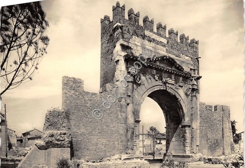 Cartolina - Postcard - Rimini - Arco di Augusto - …
