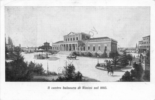 Cartolina - Postcard - Rimini - centro balneare - 1° …