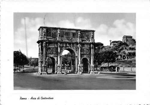 Cartolina - Postcard - Roma - Arco di Costantino - …