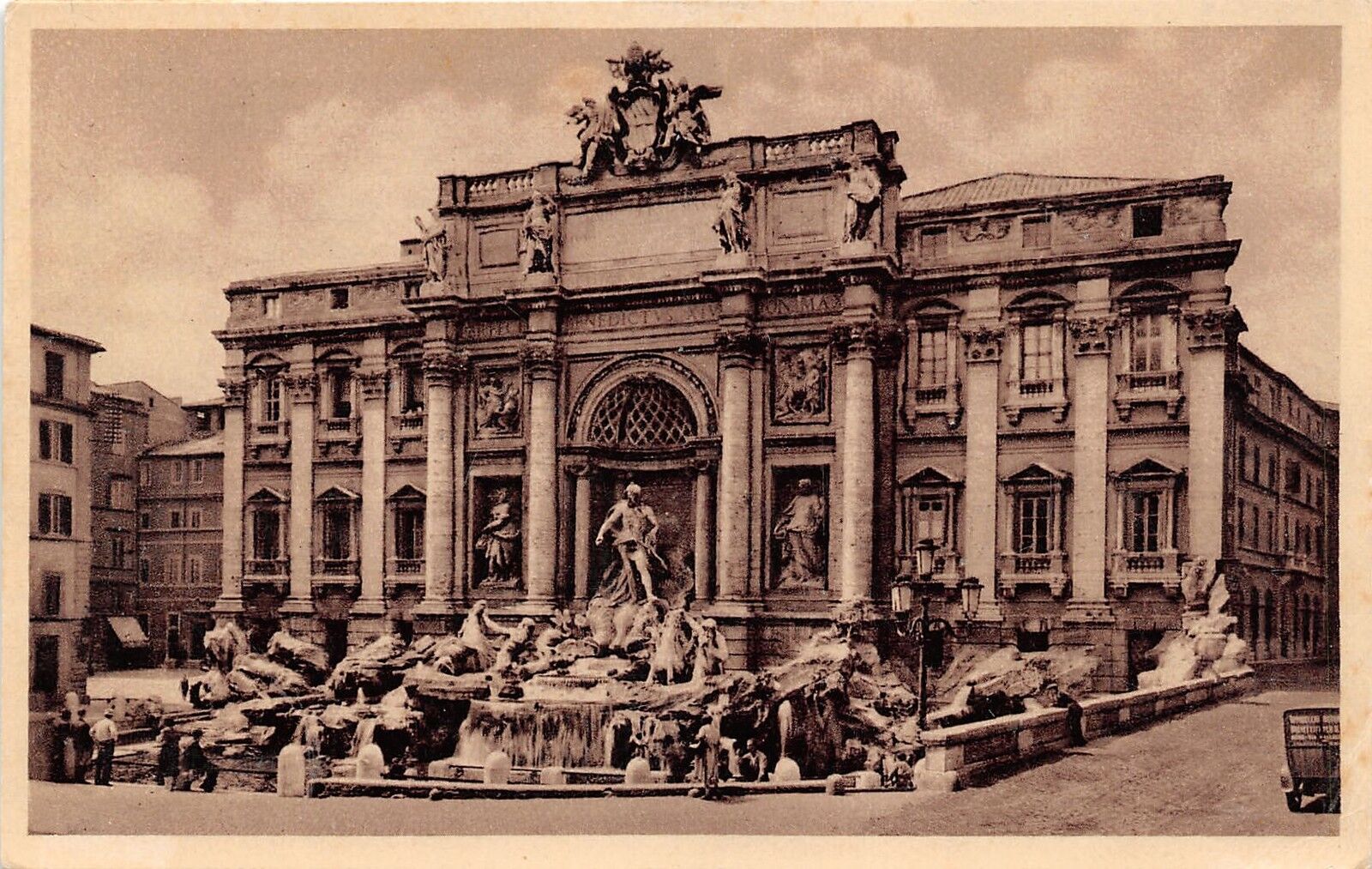 Cartolina - Postcard - Roma - Fontana di Trevi - …