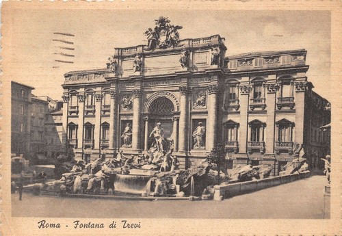 Cartolina - Postcard - Roma - Fontana di Trevi - …