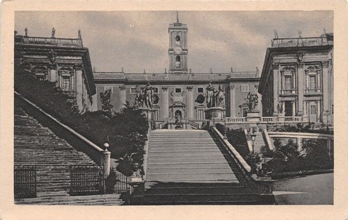 Cartolina - Postcard - Roma - Il Campidoglio - anni …