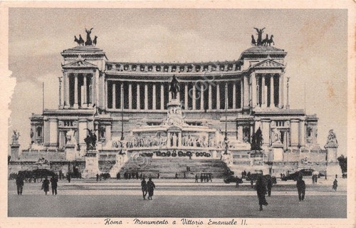Cartolina - Postcard - Roma - Monumento a Vittorio Emanuele …