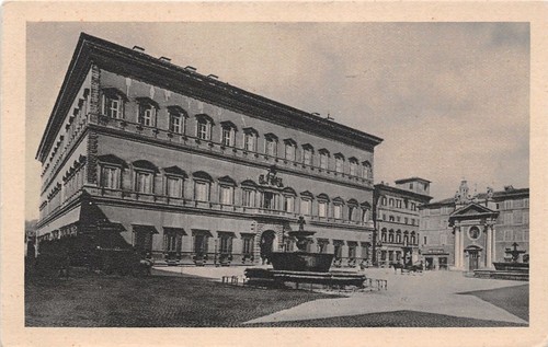 Cartolina - Postcard - Roma - Palazzo Farnese - anni …