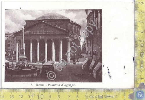 Cartolina - Postcard - Roma - Pantheon d'Agrippa -