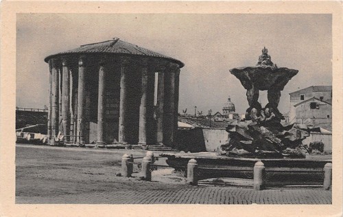 Cartolina - Postcard - Roma - Tempio di Vesta - …