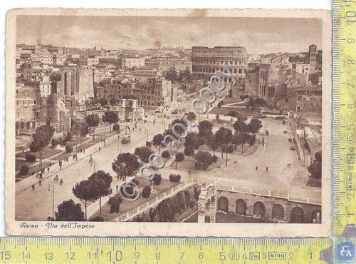 Cartolina - Postcard - Roma - Via dell 'Impero - …
