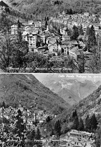 Cartolina - Postcard - Rosazza - Vercelli - Frazione Beccara …
