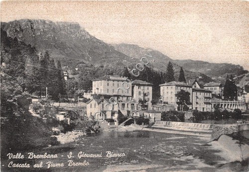 Cartolina - Postcard - S. Giovanni Bianco - Cascata su …