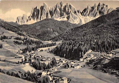 Cartolina - Postcard - S. Maddalena in Funes - Panorama …