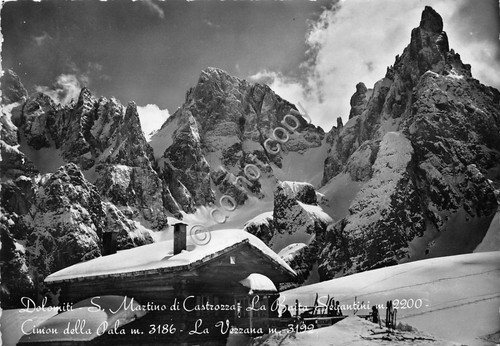 Cartolina - Postcard - S. Martino di Castrozza - Baita …