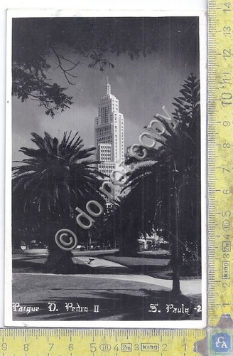 Cartolina - Postcard - S. Paulo - Parque D. Pedro …