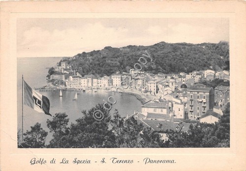 Cartolina - Postcard - S. Terenzo panorama anni '50