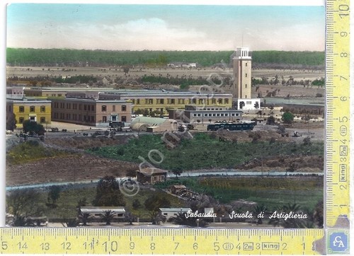 Cartolina - Postcard - Sabaudia - Scuola di Artiglieria - …
