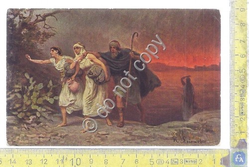 Cartolina - Postcard - Sacra Scrittura - Leinweber - 1909